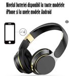TV, Audio-Video si Foto - Portabile audio - Casti audio - Casti True Wireless Stereo Pliabile, Microfon incorporat, Bluetooth 5.0, Bass Stereo, Noise Cancelling, Universale - Infinity.ro