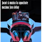 TV, Audio-Video si Foto - Portabile audio - Casti audio - Casti True Wireless Stereo Pliabile, Microfon incorporat, Bluetooth 5.0, Bass Stereo, Noise Cancelling, Universale - Infinity.ro