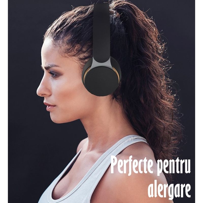 TV, Audio-Video si Foto - Portabile audio - Casti audio - Casti True Wireless Stereo Pliabile, Microfon incorporat, Bluetooth 5.0, Bass Stereo, Noise Cancelling, Universale - Infinity.ro
