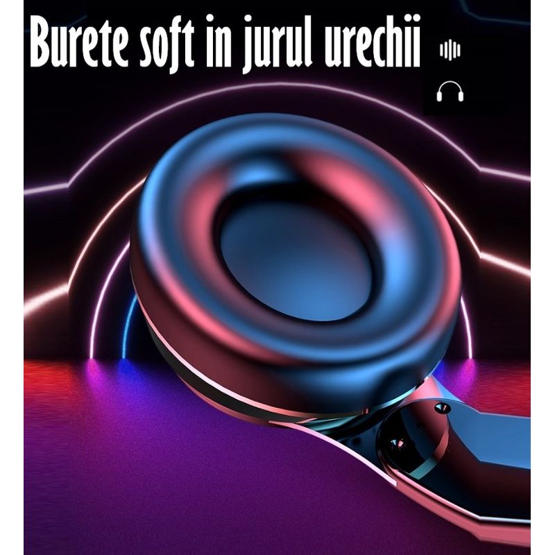 TV, Audio-Video si Foto - Portabile audio - Casti audio - Casti True Wireless Stereo Pliabile, Microfon incorporat, Bluetooth 5.0, Bass Stereo, Noise Cancelling, Universale - Infinity.ro