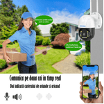 Casa si Gradina - Electrice - Smart Home - Camere de supraveghere - Camera de Supraveghere REVOSE™ 5MP, Aplicatie Dedicata, Intelligent Tracking, PTZ, WIFI, Lan, AP hotspot,Micro SD,Rotire - Infinity.ro