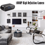 Laptop, Telefoane si Tablete/Wearables si gadgeturi/Gadgeturi/Dispozitive spionaj - Mini camera Spy WI-FI Ascunsa in Ceas Desteptator,Microfon,Infrared,1080P,Activare la Miscare,Round,Micro SD 32GB Inclus - Infinity.ro
