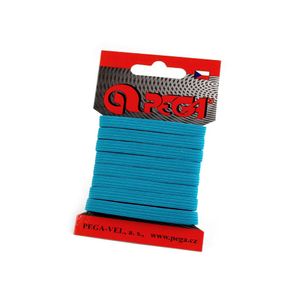 Elastic simplu plat, latime 6.6 mm, lungime 5 m, Turcoaz