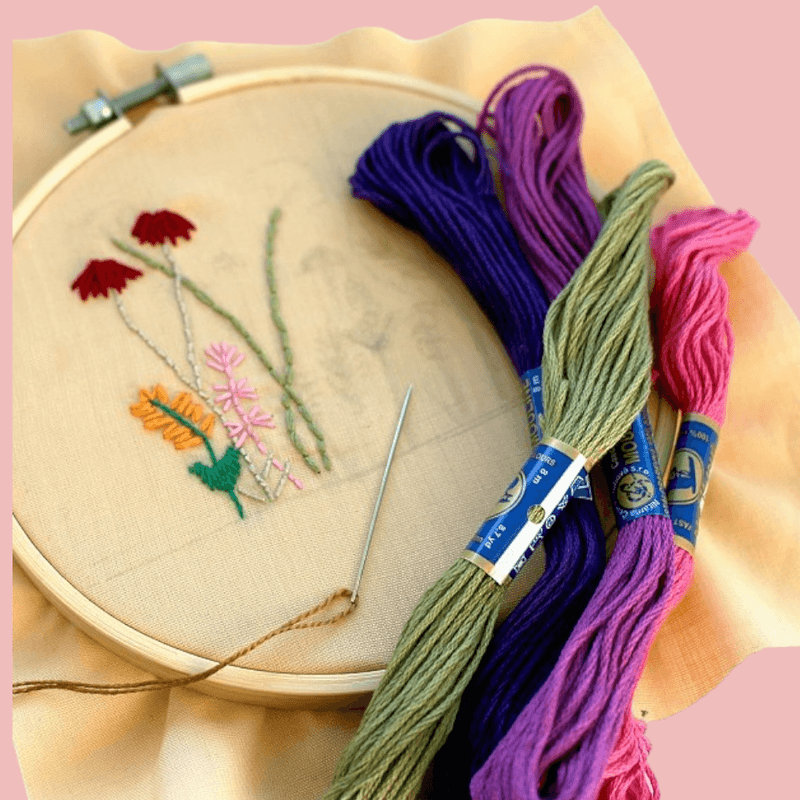Casa si Gradina - Decoratiuni - DIY - Articole mercerie - Gherghef broderie din bambus Kyrra,  diametru 12,5 cm - Infinity.ro