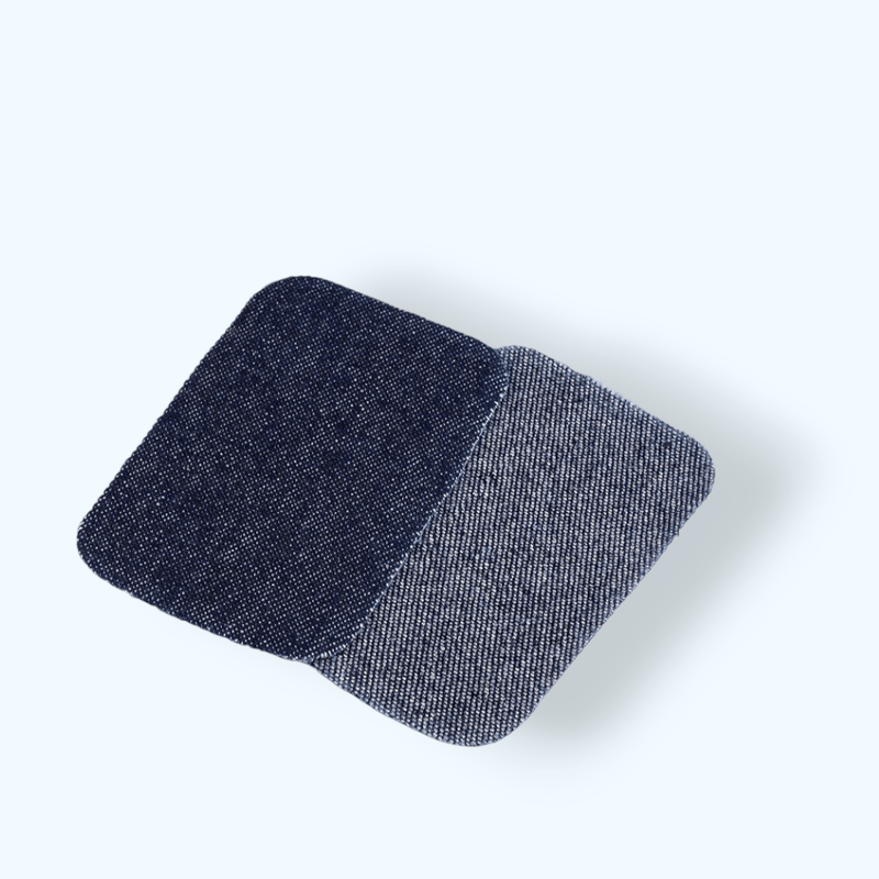 Casa si Gradina - Decoratiuni - DIY - Articole mercerie - Set 10 petice termoadezive Jeans Altima, 7,6 x 4,9 cm, Bleumarin - Infinity.ro