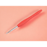 Casa si Gradina - Decoratiuni - DIY - Articole mercerie - Croset cu maner din silicon dimensiune 4 mm Rosu - Infinity.ro