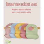 Jucarii, Copii si Bebe - Hrana si alaptare - Biberoane, suzete si accesorii hranire - Articole hranire bebelusi - Set Complet Diversificare din Silicon, Farfurie cu Tacamuri, Bavetica, Cana-Pahar,Bol cu Lingura si Furculita, Dark Pink - Infinity.ro