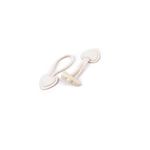 Casa si Gradina - Decoratiuni - DIY - Articole mercerie - Inchizatoare decorativa cu nasture pentru confectii 17,5 cm, Crem - Infinity.ro
