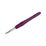 Casa si Gradina - Decoratiuni - DIY - Articole mercerie - Croset cu maner din silicon, dimensiune 5 mm, Violet - Infinity.ro