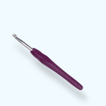 Casa si Gradina - Decoratiuni - DIY - Articole mercerie - Croset cu maner din silicon, dimensiune 5 mm, Violet - Infinity.ro