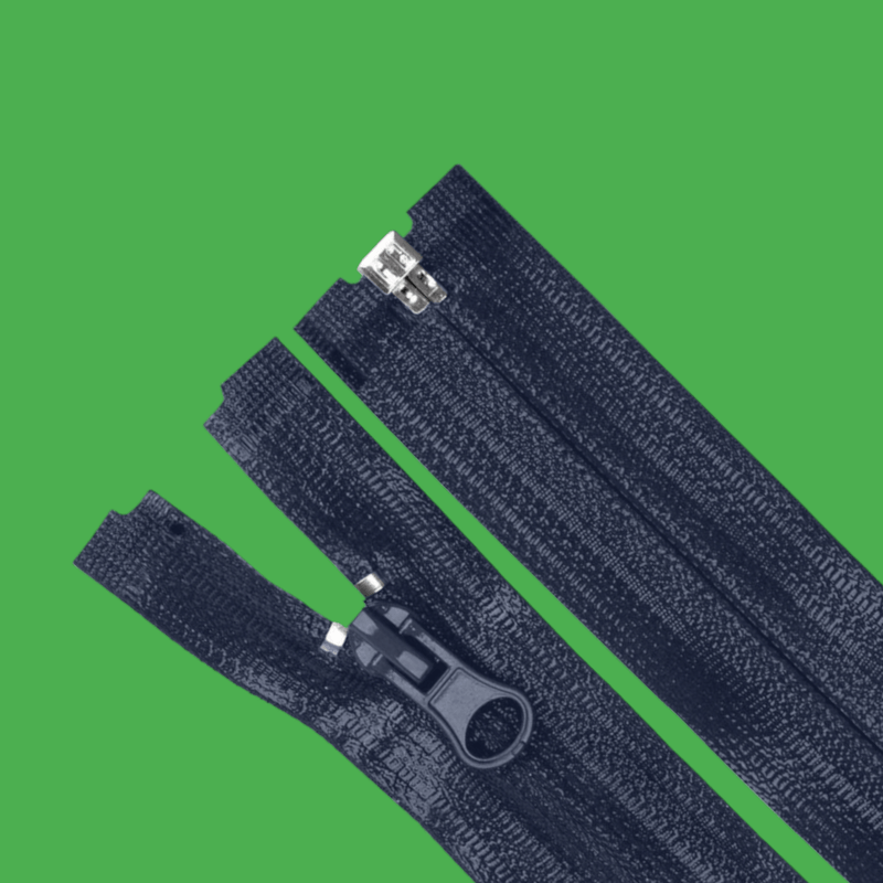 Casa si Gradina - Decoratiuni - DIY - Articole mercerie - Fermoar spiralat detasabil rezistent la apa Crisalida, 85 cm, Bleumarin - Infinity.ro