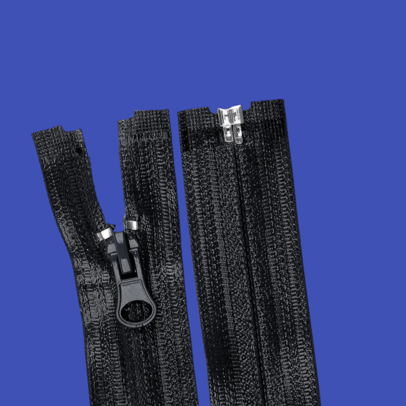 Casa si Gradina - Decoratiuni - DIY - Articole mercerie - Fermoar spiralat detasabil rezistent la apa Crisalida, 60 cm, Negru - Infinity.ro