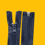 Casa si Gradina - Decoratiuni - DIY - Articole mercerie - Fermoar spiralat detasabil rezistent la apa Crisalida, 85 cm, Bleumarin - Infinity.ro