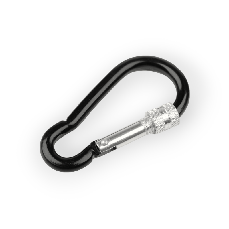 Casa si Gradina - Decoratiuni - DIY - Articole mercerie - Carabina metalica cu prindere de siguranta 35 x 70 mm, Negru - Infinity.ro