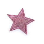 Casa si Gradina - Decoratiuni - DIY - Articole mercerie - Aplicatie termoadeziva, stea 6.5 cm, Lila - Infinity.ro