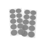 Casa si Gradina - Decoratiuni - DIY - Articole mercerie - Set complet 10 buline arici autoadezive Crisalida, puf si scai, 35 mm, Gri - Infinity.ro