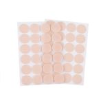 Casa si Gradina - Decoratiuni - DIY - Articole mercerie - Set complet 24 buline arici autoadezive Crisalida, puf si scai, 25 mm, Nude - Infinity.ro