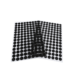 Casa si Gradina - Decoratiuni - DIY - Articole mercerie - Set complet 126 buline arici autoadezive Crisalida, puf si scai, 10 mm, Negru - Infinity.ro