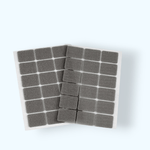 Casa si Gradina - Decoratiuni - DIY - Articole mercerie - Set complet 18 dreptunghiuri arici autoadezive Crisalida, puf si scai, 25 x 32 mm, Gri - Infinity.ro