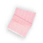 Casa si Gradina - Decoratiuni - DIY - Articole mercerie - Set complet 18 dreptunghiuri arici autoadezive Crisalida, puf si scai, 25 x 32 mm, Roz deschis - Infinity.ro