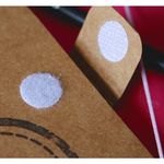 Casa si Gradina - Decoratiuni - DIY - Articole mercerie - Set complet 60 buline arici autoadezive, puf si scai, Ø15 mm, Rosu - Infinity.ro