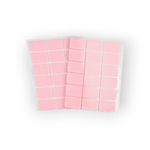 Casa si Gradina - Decoratiuni - DIY - Articole mercerie - Set complet 18 dreptunghiuri arici autoadezive Crisalida, puf si scai, 25 x 32 mm, Roz deschis - Infinity.ro
