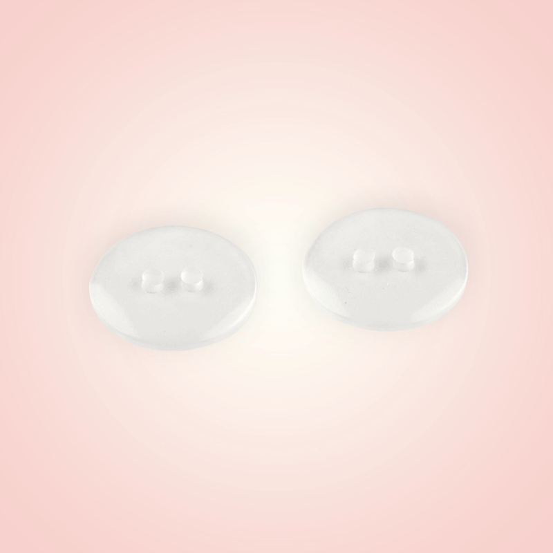 Casa si Gradina - Decoratiuni - DIY - Articole mercerie - Set 10 nasturi lenjerie, rezistenti la spalare 95C, diametru 17.7 mm, Transparent - Infinity.ro