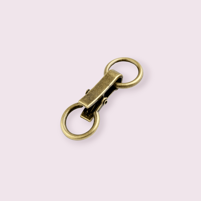 Casa si Gradina - Decoratiuni - DIY - Articole mercerie - Inchizatoare metalica decorativa pentru confectii, 21 x 60 mm, Vintage - Infinity.ro