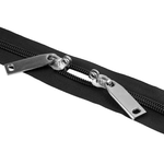 Casa si Gradina - Decoratiuni - DIY - Articole mercerie - Set 2 cursoare metalice fermoar spiralat pentru genti 7 mm, Argintiu - Infinity.ro