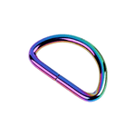 Casa si Gradina - Decoratiuni - DIY - Articole mercerie - Inel metalic tip D, dimensiuni 23 x 40 mm, grosime 4 mm, Multicolor - Infinity.ro