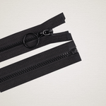 Casa si Gradina - Decoratiuni - DIY - Articole mercerie - Fermoar plastic detasabil 4 mm, lungime 60 cm, negru - Infinity.ro