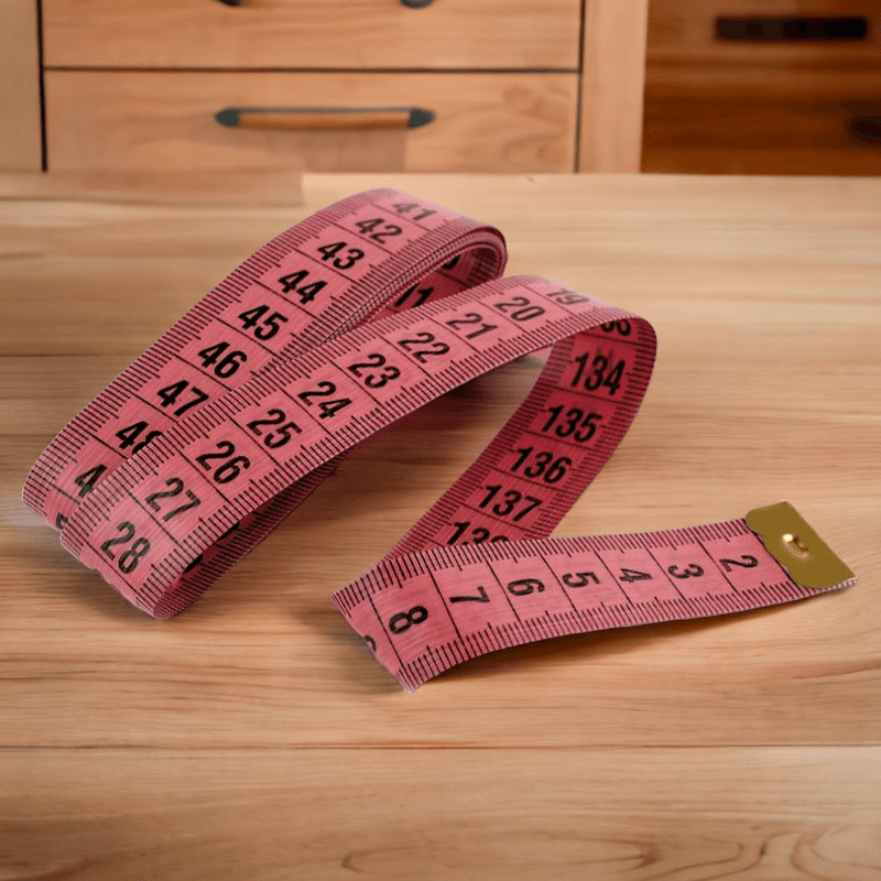 Casa si Gradina - Decoratiuni - DIY - Articole mercerie - Centimetru de croitorie 2 fete, lungime 150 cm, Roz - Infinity.ro