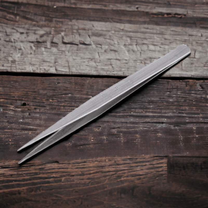 Casa si Gradina - Decoratiuni - DIY - Articole mercerie - Penseta metalica, lungime 15 cm, cu varf drept - Infinity.ro