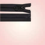 Casa si Gradina - Decoratiuni - DIY - Articole mercerie - Fermoar plastic detasabil 4 mm, lungime 50 cm, negru - Infinity.ro