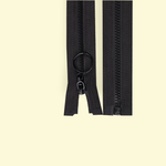 Casa si Gradina - Decoratiuni - DIY - Articole mercerie - Fermoar plastic detasabil 4 mm, lungime 50 cm, negru - Infinity.ro