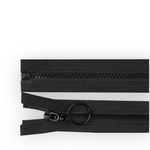 Casa si Gradina - Decoratiuni - DIY - Articole mercerie - Fermoar plastic detasabil 4 mm, lungime 50 cm, negru - Infinity.ro