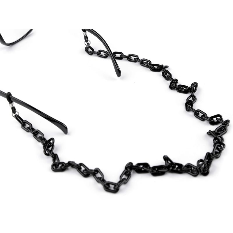 Ingrijire personala si Cosmetice - Sanatate si wellness - Optica medicala - Accesorii pentru ochelari si lentile de contact - Lant decorativ pentru ochelari, lungime 69 cm, Negru - Infinity.ro