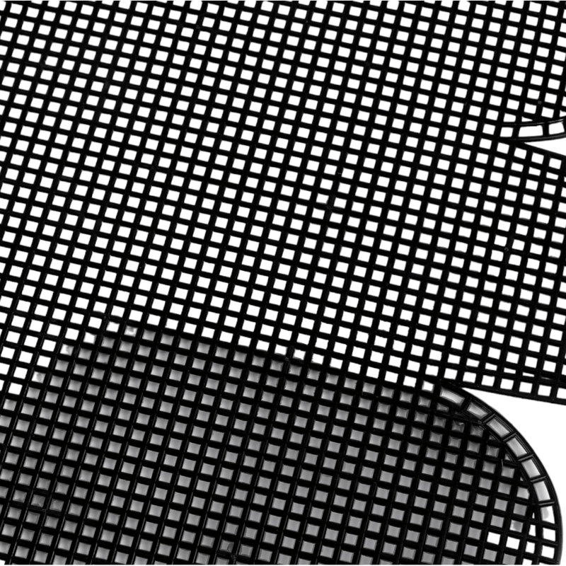 Casa si Gradina - Decoratiuni - Obiecte decorative - Accesorii decorative - Sablon broderie din plastic pentru geanta 54 x 50.5 cm, Negru - Infinity.ro