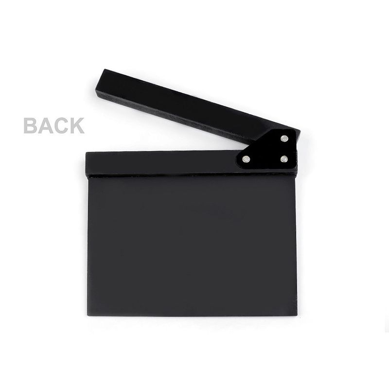 Casa si Gradina - Decoratiuni - Obiecte decorative - Accesorii decorative - Clapeta pentru scena de film 20 x 20 cm Negru - Infinity.ro