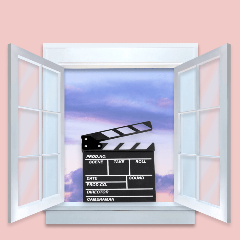 Casa si Gradina - Decoratiuni - Obiecte decorative - Accesorii decorative - Clapeta pentru scena de film 20 x 20 cm Negru - Infinity.ro