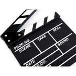 Casa si Gradina - Decoratiuni - Obiecte decorative - Accesorii decorative - Clapeta pentru scena de film 20 x 20 cm Negru - Infinity.ro