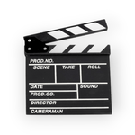 Casa si Gradina - Decoratiuni - Obiecte decorative - Accesorii decorative - Clapeta pentru scena de film 20 x 20 cm Negru - Infinity.ro