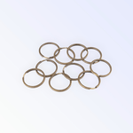 Casa si Gradina - Decoratiuni - Obiecte decorative - Accesorii decorative - Set 10 inele metalice pentru chei, diametru 30 mm, Vintage - Infinity.ro