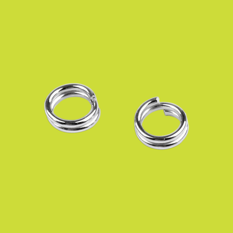 Casa si Gradina - Decoratiuni - Obiecte decorative - Accesorii decorative - Set 380 inele metalice de conectare, diametru 4 mm, Argintiu - Infinity.ro