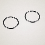 Casa si Gradina - Decoratiuni - Obiecte decorative - Accesorii decorative - Set 50 inele metalice de conectare, diametru 12 mm, Negru - Infinity.ro