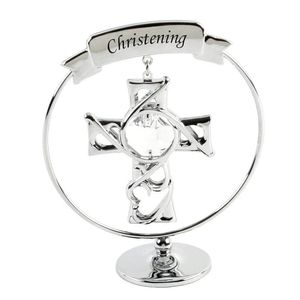 Marturie cu cristale Swarovski Cruciulita
