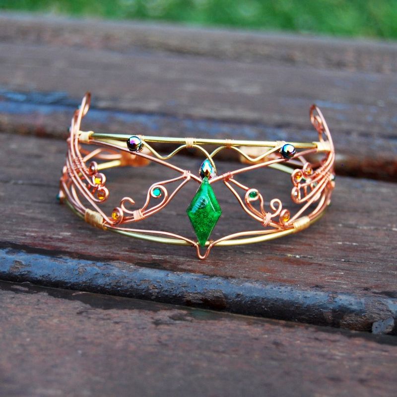 Fashion, accesorii si bijuterii - Femei - Bijuterii femei - Bratari femei - Bratara cu pauni, cupru - Infinity.ro