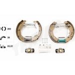 Auto si Moto - Piese auto si accesorii - Piese auto - Sisteme de franare - Set saboti frana FIAT MAREA Weekend 185 ATE 03052068223 - Infinity.ro