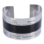 Casa si Gradina - Bucatarie si vesela - Ustensile bucatarie - Termometre bucatarie - Termometru Digital pentru Sticla de Vin Gradatie 4 - 24 °C Inox G Glixicom® - Infinity.ro