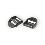 Casa si Gradina - Decoratiuni - DIY - Articole mercerie - Catarama din plastic pentru ajustare Crisalida, 25 x 33 mm, Negru - Infinity.ro